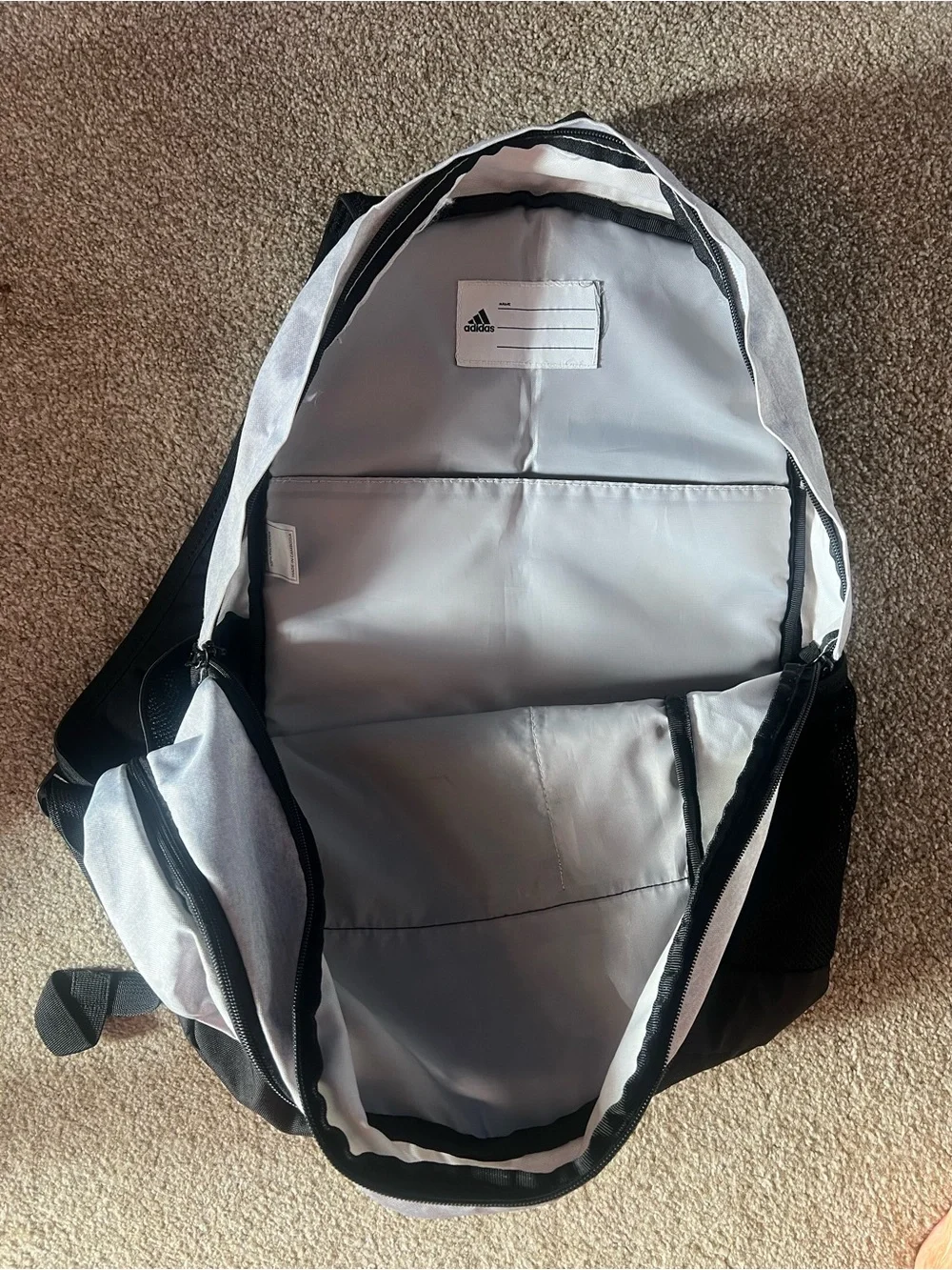 adidas Gray and Black Everyday Backpack
